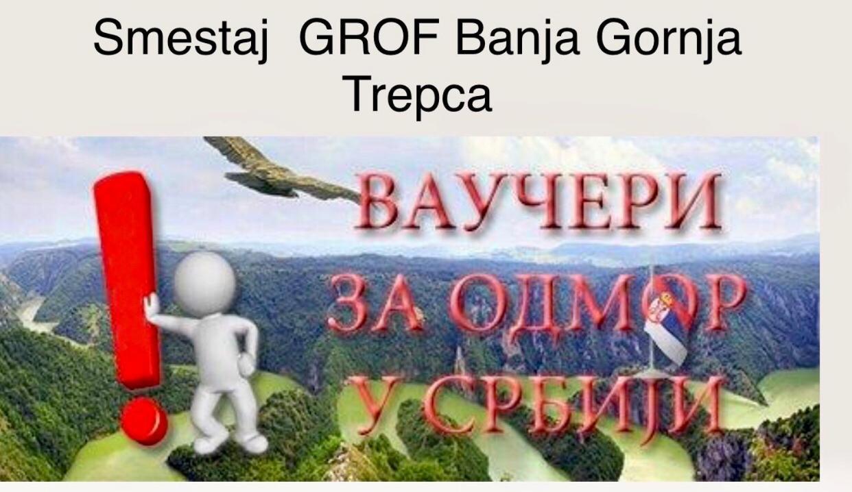 Banja Gornja Trepca-Smestaj Grof Eksteriør billede