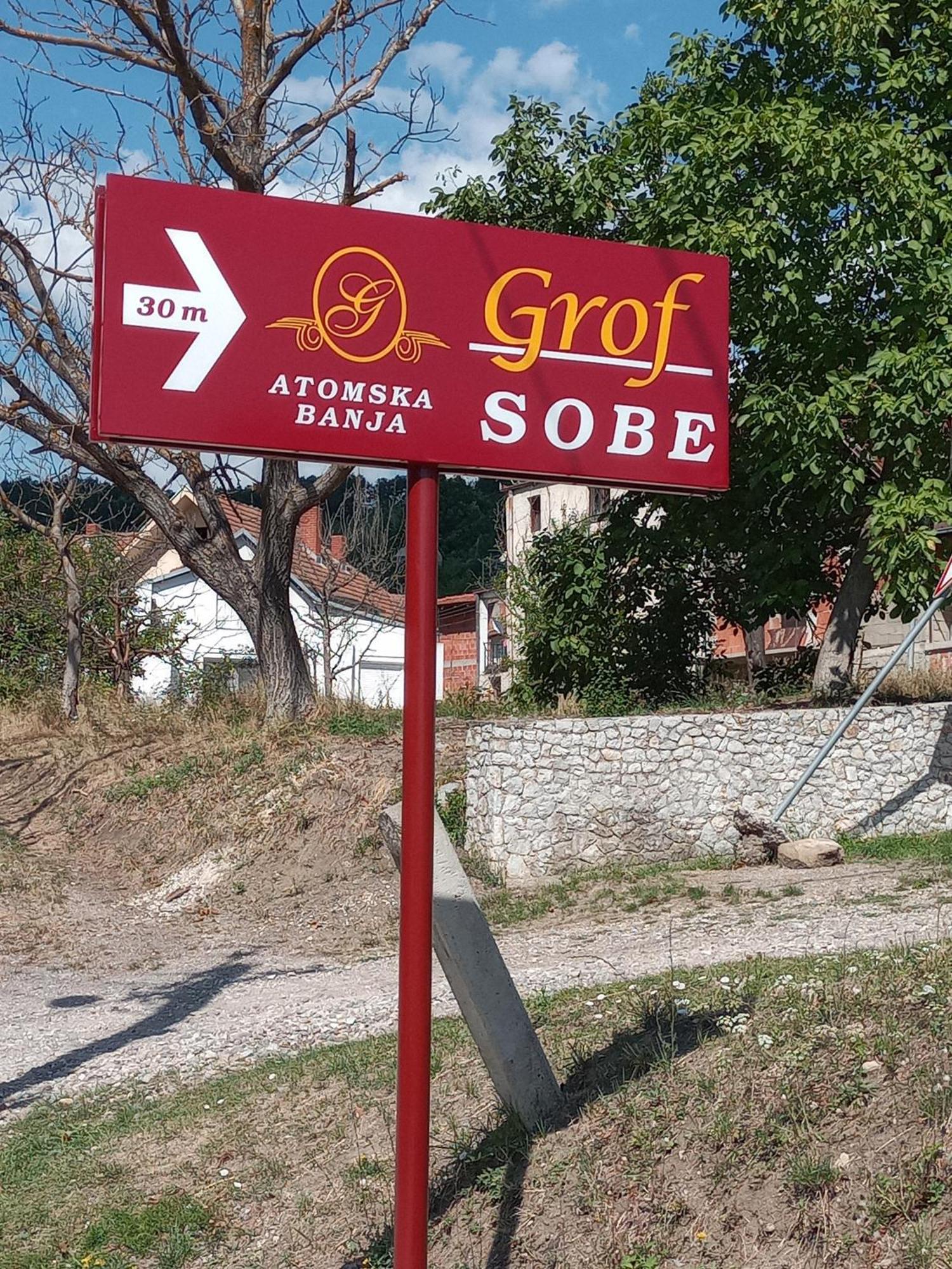 Banja Gornja Trepca-Smestaj Grof Eksteriør billede